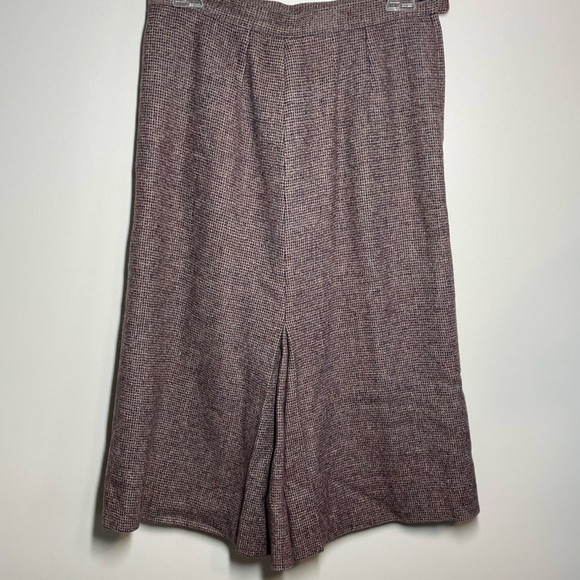 Vintage Women’s Wool Blend Skirt Small Square Patterned A Line Size 11/12 - Picture 11 of 16